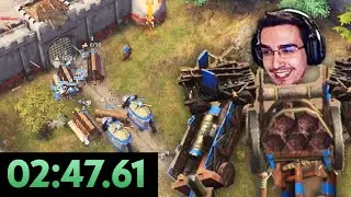 AOE4 The Art of War WORLD RECORD (Siege)