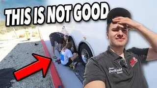 Our Race Hauler Broke Down…..