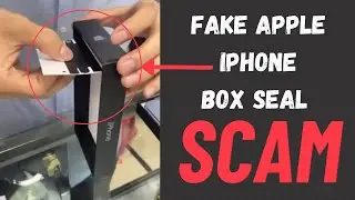 Apple iPhone Fake Box Seal Scam 2023!!! Technical Mayuresh