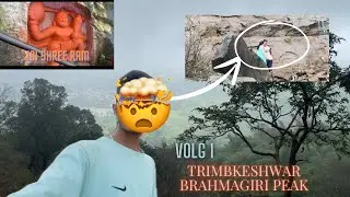 A sa mat krna mountain pe 😭🤯 Trimbakeshwar,Brahmagiri peak