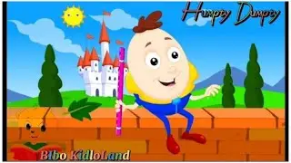 Humpty Dumpty | Kids Songs | Bibo KidloLand Songs