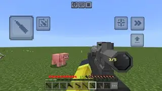 Modern Warfare 2 Realistic Gun MOD in Minecraft PE