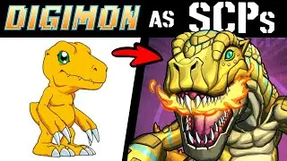 What if DIGIMON Were SCPs?! (Lore & Speedpaint)