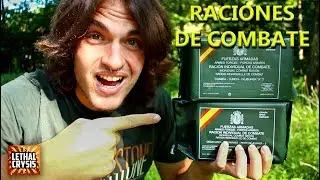 Survive ONE DAY in the forest with military survival food (MRE)