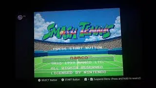 Smash Tennis - Title Screen (Switch, U.S./🇺🇸)