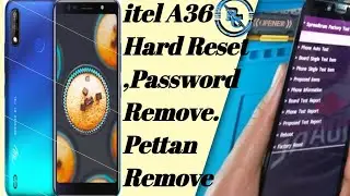 Itel A36 Hard Reset Factory Reset Itel W5505 Remove Pattern, Pin Or Password 2024 New Method