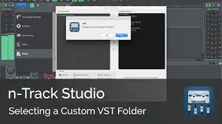 Selecting a Custom VST Folder | n-Track Studio