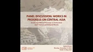 Social and Political Processes in Central Asia amid Internal and External Shocks