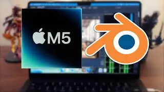 Apple M5 GPU Performance in Blender