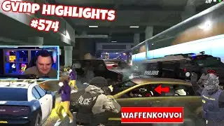 TRIADEN ÜBERFALLEN DEN WAFFENKONVOI IN GTA RP😱🤬| LCN VS MG13!😱| GVMP HIGHLIGHTS #575