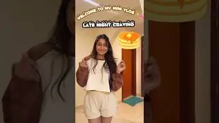 Late night Craving🥞let’s make pancakes with me✨🥞#minivlog #ytshorts #food #midnight #cravings