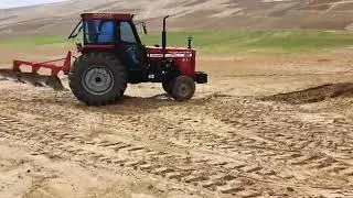 تراکتور فرگوسون ۲۸۵ شخم زنی کشاورزی خوشبختیfergosan 285 2019