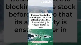 #29  Explain what is the reservation in SAP MM?