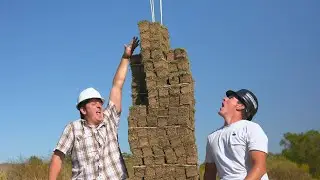 We Built a Grass Block Skyscraper