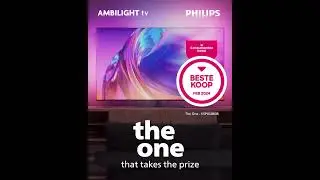 The One that takes the prize - Beste Koop TV Consumentenbond - The One Ambilight TV (65PUS8808)