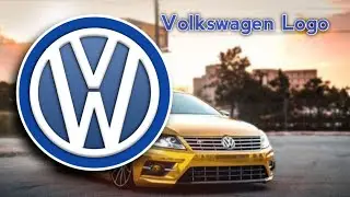Volkswagen logo VW Tutorial membuat logo mobil  menggunakan Pixellab