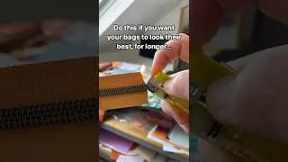 How to keep webbing and zip tape from fraying when making bags #bagmakingtips #howtosewabag #diybags
