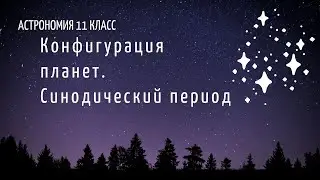 Астрономия 11 кл §11 Конфигурация планет. Синодический период