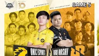 RRQ vs ONIC | Playoffs DAY 5 - GRAND FINAL GAME 5