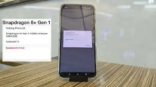 Snapdragon 8+ Gen 1 | Geekbench 6 Test