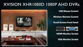 1080P Analog High Definition CCTV XHR1080D Range of DVRs
