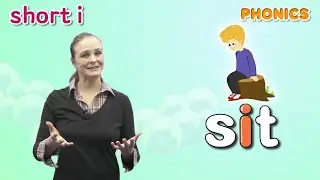 Short Vowels | Lesson 8 Short Vowel i (it, ix) | 4 Step Phonics