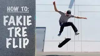 How To: FAKIE 360 FLIP (The Ultimate Scoop Hack) | Fakie Tre Flip Tutorial