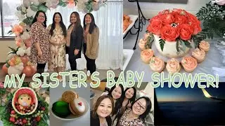Video Diary 27 | My Sister's Baby Shower! | Winter 2022 | SunFloraa