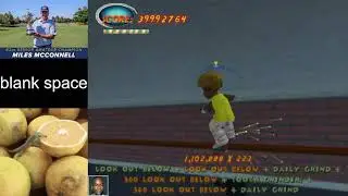 10 digit score in 2003 children's skateboarding electronic video game for toddlers aged 6 to 14