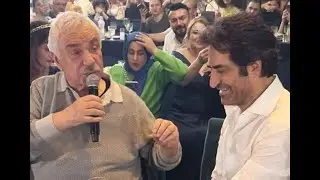 Mahsun Kırmızıgül yeni dizisinin oyuncusu Halil Ergün'ü görünce çok duygulandı