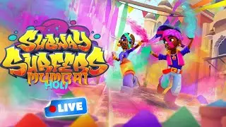 Mumbai Holi Subway surfers Live stream 😱 HD 1080p