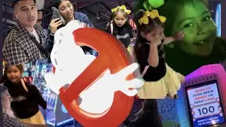 DAY AT DAVE AND BUSTER ARCADE!!!! | DAD HAS MORE FUN THAN DAUGHTER AT ARCADE