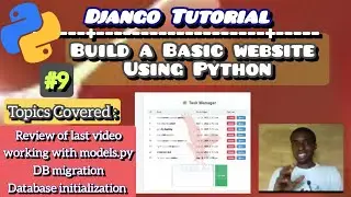 How to Build Website in Python Using Django (Connecting Models and Database Setup)