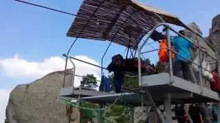 Volo dell Angelo partenza da Pietrapertosa A.A.