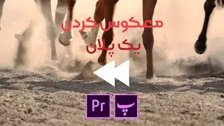 معکوس کردن یک پلان در نرم افزار پریمیر پرو/ how to reverse video in premiere pro