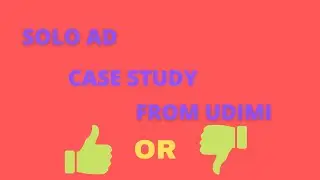 Solo Ad Case Study Review from Udimi