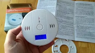 Unboxing & Review NEW Carbon Monoxide Gas Detector CO
