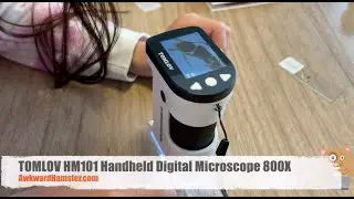 TOMLOV HM101 Handheld Digital Microscope 800X