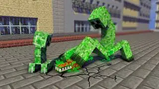 Mutant Creeper vs Anomaly 173 | Minecraft Animation (Made by anomaly 811)