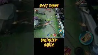 Mlbb fanny unlimited energy #mobilelegends #gaming #shorts