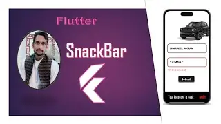 SnackBar Widget in flutter Tutorial | How to Create SnackBars in Flutter