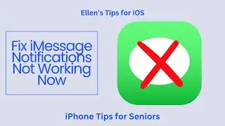 Fix iMessage Notifications Not Working Now