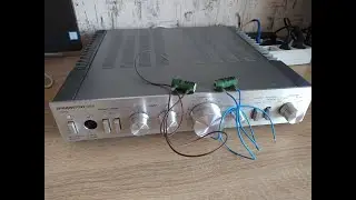 Замер мощности усилителя Амфитон 002