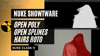 Nuke Hairs Roto | Open Poly | Nuke Roto Tutorial | Class 11 Hindi