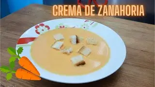 Cómo preparar una deliciosa crema de zanahorias