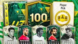 100 PLAYER PACKS & ICON PLAYER PICKS! 😳 FC 24 Ultimate Team