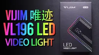 BEST CHEAP RGB Light for Creators???  VIJIM VL196 RGB LED Video Light