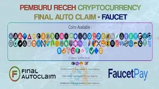 Pemburu Receh Cryptocurrency,Final Auto Claim Faucet $🚀