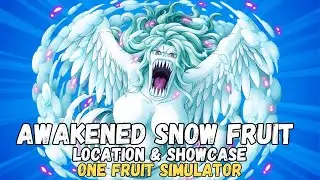 AWAKENED SNOW FRUIT LOCATION AND SHOWCASE (ONE FRUIT SIMULATOR)