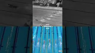 88 years between these two Olympic swimming finals. 🕰️ 